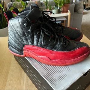 Air Jordan 12 Retro Black & Varsity Red